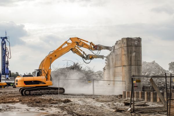 Silo Demolition in Missoula